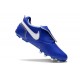 Chaussure Nike Tiempo Legend X Elite FG Bleu Blanc