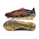 Adidas Predator Elite FG Nouvelles Rouge Lucide Or Noir
