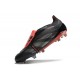 Adidas Predator Elite Fold-over Tongue FG Noir Gris Quatre Rouge Lucide