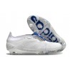 Adidas Predator Elite Fold-over Tongue FG Blanc Argent Métallique Royal Vif
