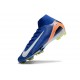 Nike Zoom Mercurial Superfly X Elite FG Bleu Blanc Orange