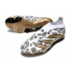 Chaussure Adidas Predator Elite Laceless FG Blanc Or Gris