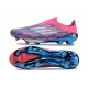 Chaussures adidas F50+ Laceless FG Bleu Solaire Blanc Ftwr Rose