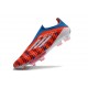 Chaussures adidas F50+ Laceless FG Rouge Blanc Bleu
