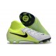 Chaussure Nike Phantom Luna 2 Elite FG Argent Métallique Noir Volt