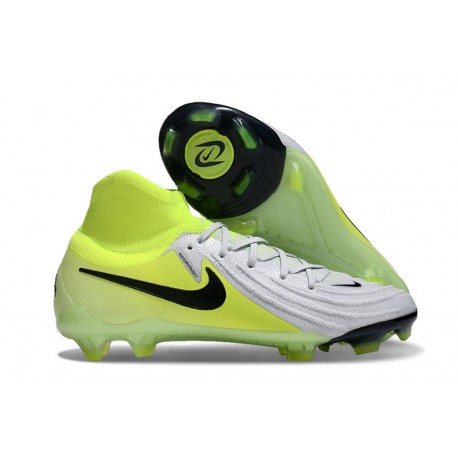 Chaussure Nike Phantom Luna 2 Elite FG Argent Métallique Noir Volt