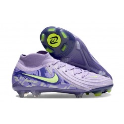 Chaussure Nike Phantom Luna 2 Elite FG Violet Agate Volt Très Pâle
