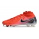 Chaussure Nike Phantom Luna 2 Elite FG Rouge Noir