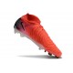 Chaussure Nike Phantom Luna 2 Elite FG Rouge Noir