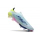 Chaussures adidas F50+ Laceless FG Bleu Très Pâle Semi Bleu Lucide Jaune Semi Solaire