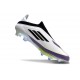 Chaussures adidas F50+ Laceless FG X Messi Blanc Ftwr Noir Violet Uni