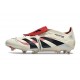 Adidas Predator Elite FT FG Blanc Cassé Noir Rubis Pur