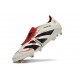 Adidas Predator Elite FT FG Blanc Cassé Noir Rubis Pur