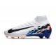 Nike Zoom Mercurial Superfly X Elite FG Blanc Noir Bleu