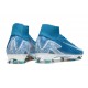 Nike Zoom Mercurial Superfly X Elite FG Bleu Blanc