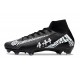 Nike Zoom Mercurial Superfly X Elite FG Noir Blanc