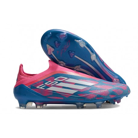 adidas F50 Elite LL FG Nouveau Bleu Solaire Blanc Ftwr Rose