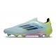 adidas F50 Elite LL FG Nouveau Bleu Très Pâle Semi Bleu Lucide Jaune Semi Solaire