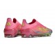 adidas F50 Elite LL FG Nouveau Rose Jaune Violet