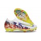 Nike Zoom Mercurial Vapor 16 Elite FG Blanc Jaune Viola Rouge