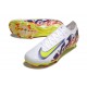 Nike Zoom Mercurial Vapor 16 Elite FG Blanc Jaune Viola Rouge