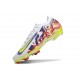 Nike Zoom Mercurial Vapor 16 Elite FG Blanc Jaune Viola Rouge