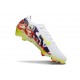 Nike Zoom Mercurial Vapor 16 Elite FG Blanc Jaune Viola Rouge