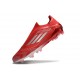 adidas F50 Elite LL FG Nouveau Rouge Argent