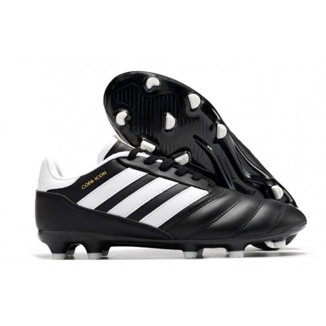 Crampons adidas Copa Mundial FG Noir Blanc Doré