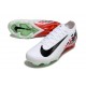 Nike Zoom Mercurial Vapor 16 Elite FG Blanc Rouge Noir