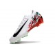 Nike Zoom Mercurial Vapor 16 Elite FG Blanc Rouge Noir