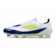 adidas F50 Elite LL FG Nouveau Blanc Jaune Solaire Bleu Lucide