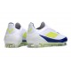 adidas F50 Elite LL FG Nouveau Blanc Jaune Solaire Bleu Lucide