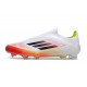adidas F50 Elite LL FG Nouveau Blanc Noir Jaune Solaire Rouge