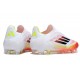 adidas F50 Elite LL FG Nouveau Blanc Noir Jaune Solaire Rouge