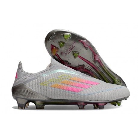 adidas F50 Elite LL FG Nouveau Gris Rose