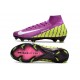 Nike Zoom Mercurial Superfly X Elite FG Violet Jaune Blanc