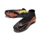 Nike Zoom Mercurial Superfly X Elite FG Noir Orange Jaune
