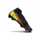 Nike Zoom Mercurial Superfly X Elite FG Noir Orange Jaune