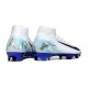 Nike Zoom Mercurial Superfly X Elite FG Blanc Bleu Noir