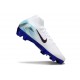 Nike Zoom Mercurial Superfly X Elite FG Blanc Bleu Noir