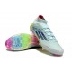 Chaussure adidas F50 Elite Mid FG Stellar Icon - Bleu Jaune