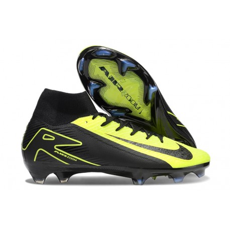 Nike Zoom Mercurial Superfly X Elite FG Noir Volt