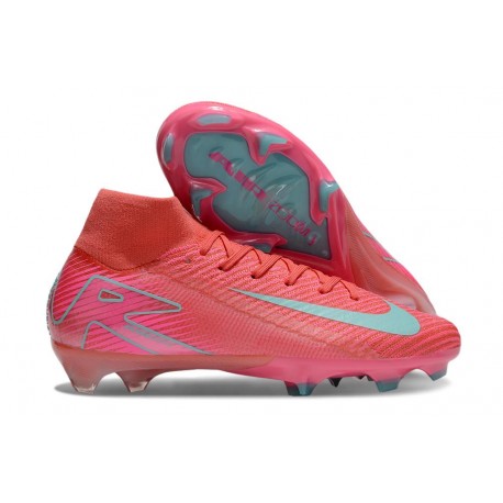Nike Air Zoom Mercurial Superfly 10 Elite FG Ambre Brillant Vert Aurore