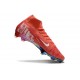 Nike Air Zoom Mercurial Superfly 10 Elite FG Rouge Blanc