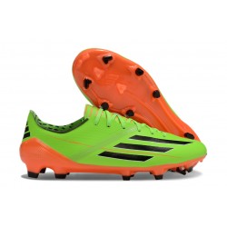 adidas F50 Elite FG Nouveau Crampon Vert Noir Orange