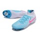 Chaussure Nike Phantom Luna 2 Elite FG Bleu Blanc Rose