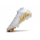 Chaussure Nike Phantom Luna 2 Elite FG Blanc Or