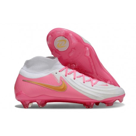 Chaussure Nike Phantom Luna 2 Elite FG Blanc Rose