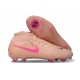 Chaussure Nike Phantom Luna 2 Elite FG Teinte Cramois Rose Explosif